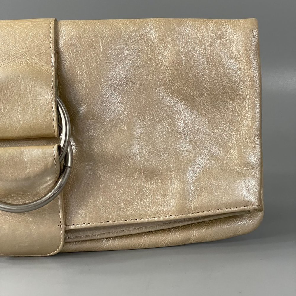 HOBO International Madeline Leather Fold-over Clutch - Picture 3 of 13
